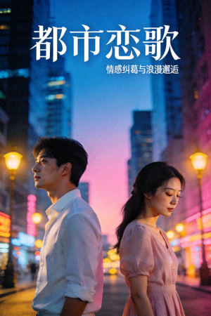 都市爱情故事封面：现代都市男女的情感纠葛与浪漫邂逅